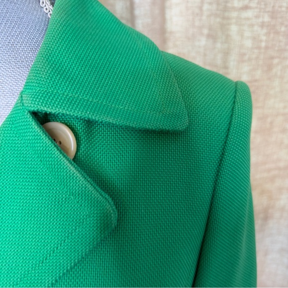 Banana Republic Double Breasted Pea Coat in a gorgeous Kelly Green, Size S - Picture 10 of 14